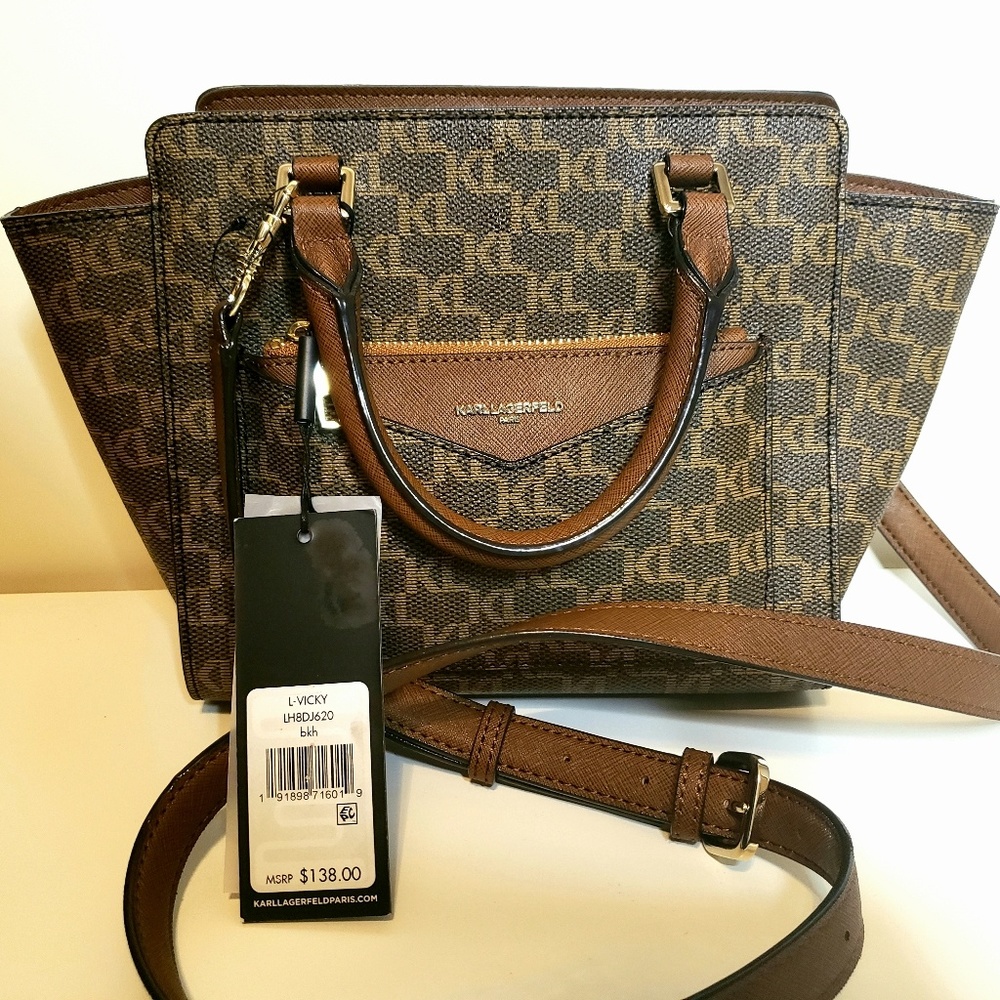 NWT Karl Lagerfeld vicky purse crossbody bag